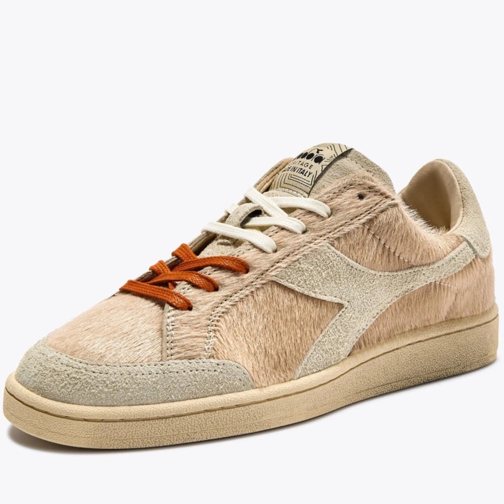 Diadora Heritage Prestige Lux Italia Whisper White Womens 10 Brand New in Box! - Picture 3 of 12